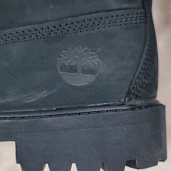 **HOST PICK** TIMBERLAND KIDS' 6” BLACK PREMIUM WATERPROOF CASUAL BOOTS, SIZE 5 - Picture 7 of 12